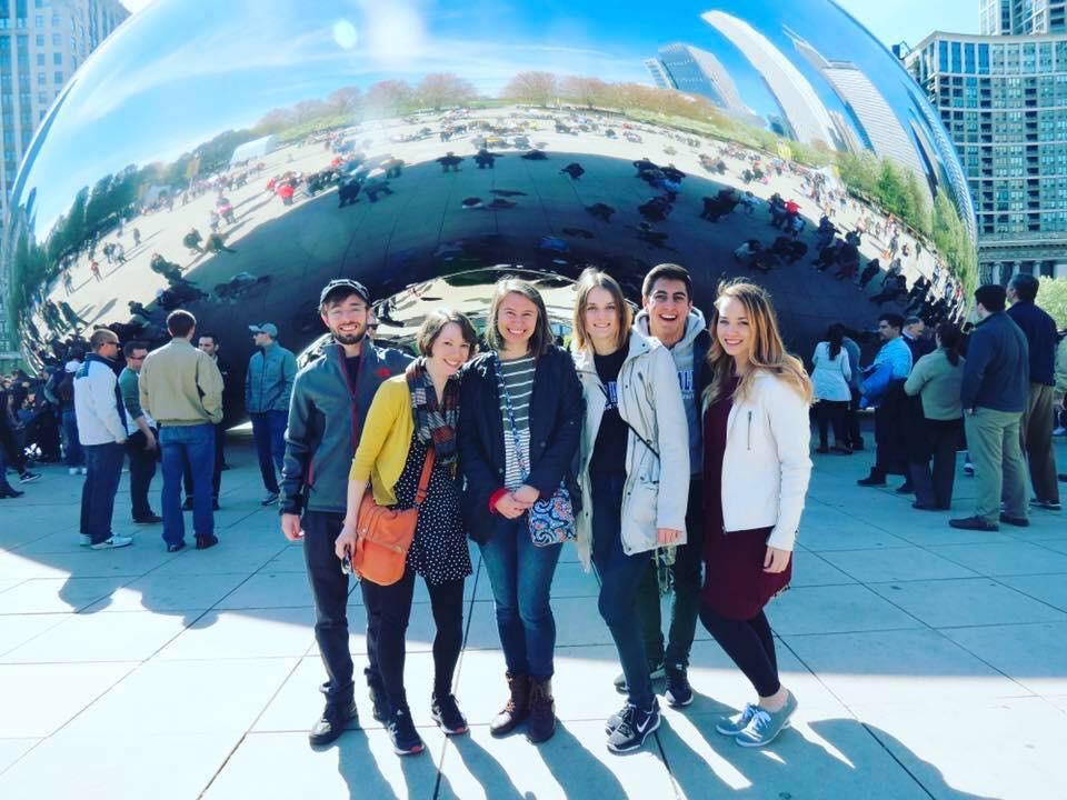 Psychology students at MPA 2017 in Chicago